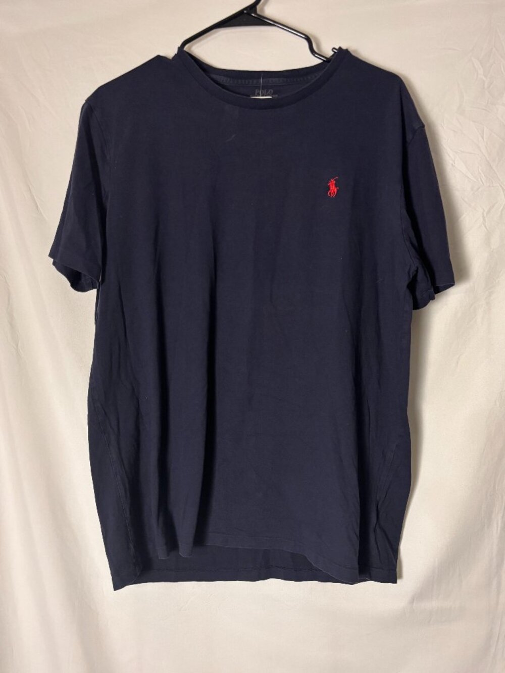 Polo Ralph Lauren Navy Blue Classic Fit Logo T-Shirt Size L